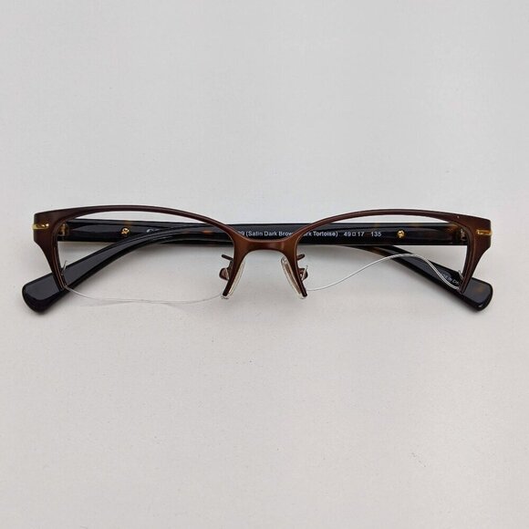 🕶️Coach HC5058 Jackie 9199 Eyeglasses 49/17 135 /YHG635🕶️​ - Picture 1 of 6